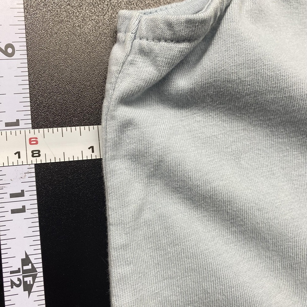 Pact Tank Dress Womens Small Blue Organic Cotton Jersey Pocket Side Slit Midi - Picture 9 of 13